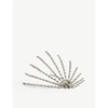 SAINT LAURENT CRYSTAL EMBELLISHED HAIR BAND