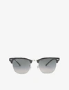 Ray Ban Rb3716 Square-frame Sunglasses In Black