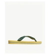 Havaianas Logo-embellished Rubber Flip-flops In Navy+blue