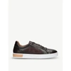 MAGNANNI GUNNER LO LEATHER TRAINERS
