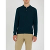 CANALI LONG-SLEEVED KNITTED POLO