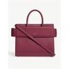 GIVENCHY FIG PINK GRAINED MODERN HORIZON LEATHER TOTE BAG