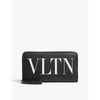 VALENTINO GARAVANI LOGO ZIP-AROUND LEATHER WALLET