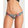 Hanky Panky Flutter-by Original Stretch-lace Thong In Multi