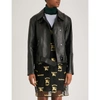 BURBERRY BURNHAM LEATHER BIKER JACKET