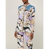 EMILIO PUCCI PRINTED SILK-CREPE SHIRT