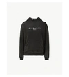 GIVENCHY DISTRESSED COTTON-JERSEY HOODY