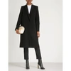 ALEXANDER MCQUEEN SINGLE-BREASTED WOOL AND CASHMERE-BLEND COAT