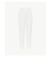 ALEXANDER MCQUEEN STRAIGHT CROPPED CREPE TROUSERS