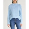 M.I.H. JEANS EMELIE STRIPED COTTON-JERSEY TOP