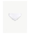 WACOAL DELICIOUS WHITE EMBRACE LACE STRETCH-LACE BIKINI BRIEFS