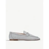 TOD'S DOUBLE T LEATHER MOCCASINS