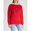 Helmut Lang Hong Kong Taxi Printed Cotton-jersey Hoodie In Red
