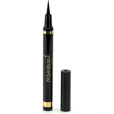 Saint Laurent Eyeliner Effet Faux Cils Bold Felt Tip Eyeliner Pen In 01