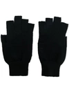 RICK OWENS FINGERLESS GLOVES