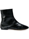 GIVENCHY GIVENCHY PATENT ANKLE BOOTS - BLACK