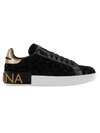 DOLCE & GABBANA LEOPARD SNEAKERS,10636803