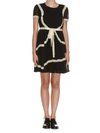 RED VALENTINO RED VALENTINO GEORGETTE DRESS,10636874