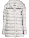 HERNO ZIPPED PADDED COAT