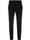 PINKO CROPPED CIGARETTE TROUSERS