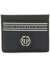 PHILIPP PLEIN logo cardholder wallet