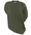 JW ANDERSON Embellished wool top,P00327431