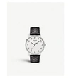 TISSOT T109.410.16.032.00 EVERYTIME STAINLESS STEEL AND LEATHER WATCH,757-10001-T1094101603200