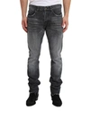 SAINT LAURENT Saint Laurent Slim Fit Jeans With Raw Edges,10637032