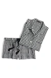 JCREW GINGHAM PAJAMA SET,H7413