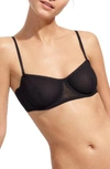 JCREW POINT DESPRIT UNDERWIRE BALCONETTE BRA,H6207