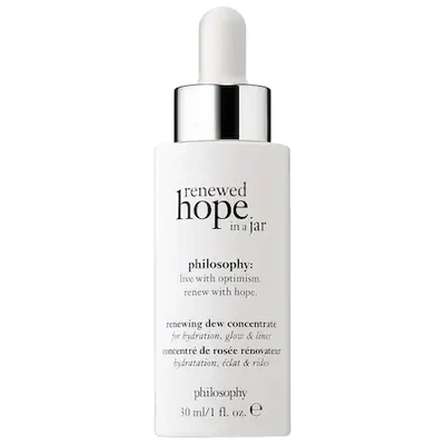 Philosophy Renewed Hope In A Jar Dew Facial Serum 1 oz/ 30 ml