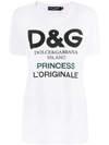 DOLCE & GABBANA LOGO T-SHIRT