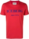 ICEBERG ICEBERG LOGO EMBROIDERED T-SHIRT