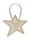 PRADA PRADA STAR TAG - METALLIC