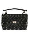 VALENTINO GARAVANI ROCKSTUD SPIKE CHAIN SHOULDER BAG,10637379