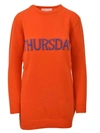 Alberta Ferretti Rainbow Week Capsule Days Of The Week Thursday Tunic In Orange
