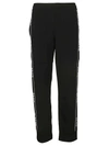 Valentino Vltn Viscose Blend Knit Track Pants In Black