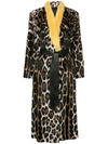 LISKA LEOPARD PATTERNED COAT