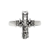 EMANUELE BICOCCHI EMANUELE BICOCCHI SILVER SMALL CROSS RING