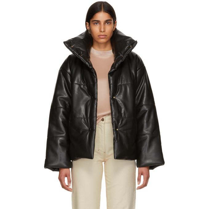 Nanushka oversize padded windbreaker jacket - Yellow