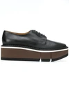 Clergerie Barbara Platform Lace-up Shoes In Black