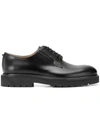 VALENTINO GARAVANI VALENTINO VALENTINO GARAVANI CHUNKY DERBY SHOES - BLACK