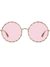 ELIE SAAB ROUND SUNGLASSES