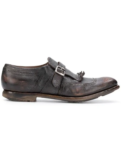 Church's Shanghai Monk Shoes In Brown