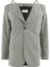 MAISON MARGIELA MAISON MARGIELA SHOULDER STRAP BLAZER - GREY