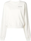Off-white Printed Sweatshirt - Neutrals In Neutrals