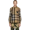BURBERRY Beige Check Thornaby Shirt