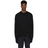 WOOYOUNGMI WOOYOUNGMI BLACK VERY LONG SLEEVES SWEATER