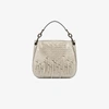 BOTTEGA VENETA BOTTEGA VENETA CREAM CHARLESTON LOOP FRINGED LEATHER HOBO TOTE,494119VCO7112967179