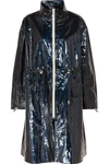 ISABEL MARANT ENSEL COATED COTTON-BLEND RAINCOAT